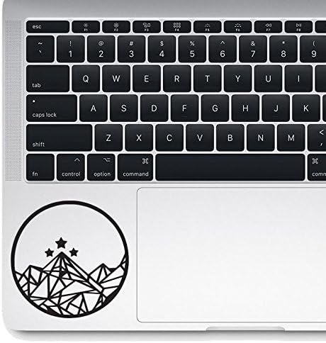 A Court of Thorns and Roses Macbook Laptop Die-cut Vinyl Decal Sticker Trackpad (Black)