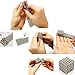 Magnetic Stress Relief Balls 5mm DIY Buildable Magnets Toy for Fun or Decoration(Nickel, 216PCS)