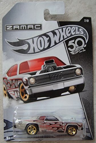 HOT WHEELS ZAMAC PLYMOUTH DUSTER THRUSTER 7/8 50TH ANNIVERSARY