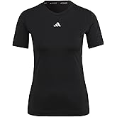 adidas Womens Techfit Short-Sleeve Training Tee