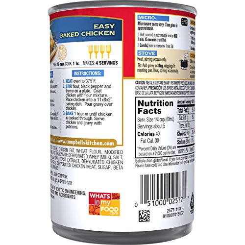Campbell's Gravy, Chicken, 10.5 Ounce - Thumbnail 5