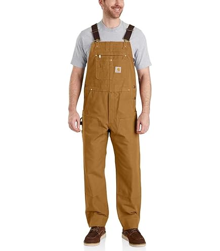 Amazon.com: Carhartt Men's Denim Bib Overall, Darkstone, W28 x L32