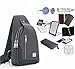 Sling Bag Chest Shoulder Backpack Crossbody Bags for Men Women Travel Outdoors