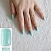 24pcs/set Long Curved Fake Nails Light Lake Green Nail Art Decoration False Nails Pretty Press-On Nails Full Wraps 169M