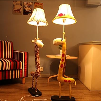 Jaune Cartoon Giraffe Chambre Denfant Lampadaires Tissu Mignon Chambre Bebe Lampadaire Enfants Mignon Lumiere Etage Chambre Mobilier Et Eclairage Fournitures De Bureau Centroarco Com