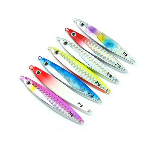 7pcs-21g-Small-Shore-Cast-Iron-Metal-Glow-Lures-Bait-Iron-Jigs-Saltwater-Road-Sub-Slow-lure-fishing-Jigjing