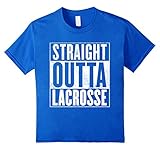 Funny Lacrosse T-Shirt - STRAIGHT OUTTA LACROSSE Shirt