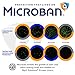 SlipX Solutions Microban-Infused Shower Curtain Liner, 3G Lightweight, 70