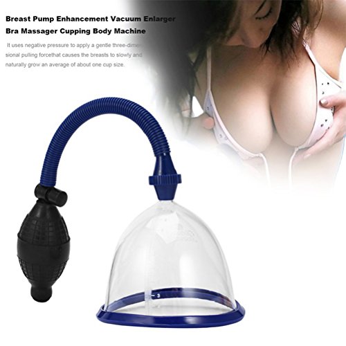 CLKJYF Breast Pump Enhancement Vacuum Enlarger Bra Massager Cupping Body Machine S
