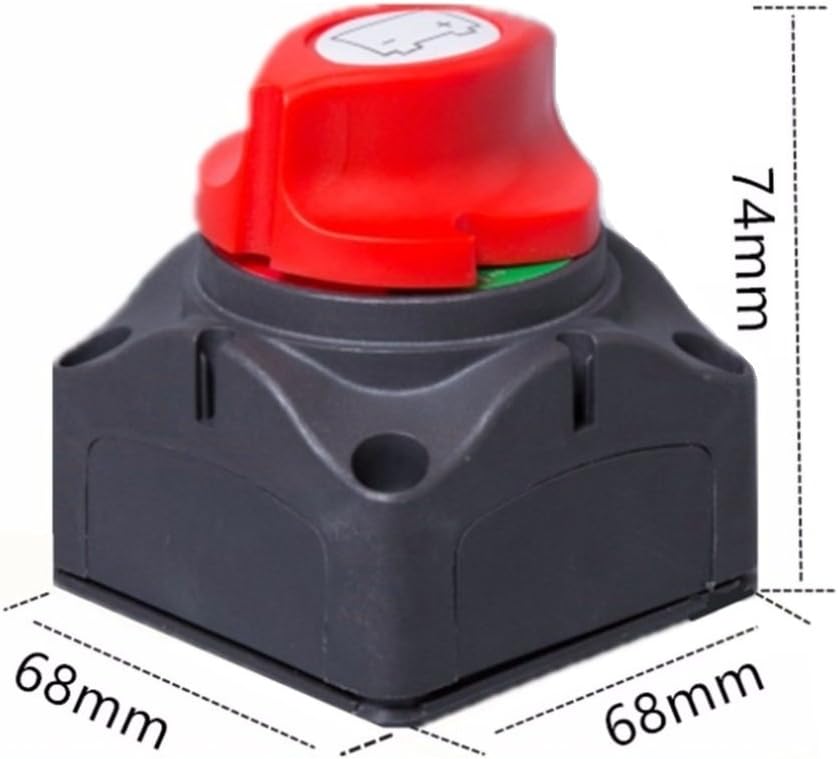 ANJOSHI Battery Switch Master Isolator Cut Off Kill Switch for RV Battery Marine Boat Car Vehicles 275/1250 Amps Waterproof : Sports & Outdoors