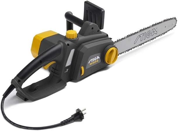 Stiga Tronconneuse Electrique Se 2216 Q Puissance 2200 W Barre De 40 Cm Pas De Chaine 3 8 Pouces Manche Souple Tendeur Rapide Via Une Molette Amazon Fr Bricolage