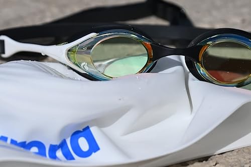 Arena Ochelari de protecție cu oglindă Cobra Swipe - Aqua/Negru