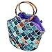 Artovida Artists Collective Lunch Purse | 11 x 15 x 6 Inches Large Reusable Insulated Lunch Tote with Inside Pocket - Design by Monika Strigel (Germany) Really Mermaid - Bamboo