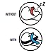 Serenity Sleep Adjustable Stop Snoring Chin Strap Natural and Instant Snore Relif (Long, Fits large)