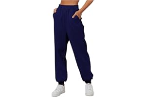 Doublelift Sweatpants Women Baggy Solid Color Drawstring Womens Pants Fall 2023 Sweat Pants Straight Leg Trousers