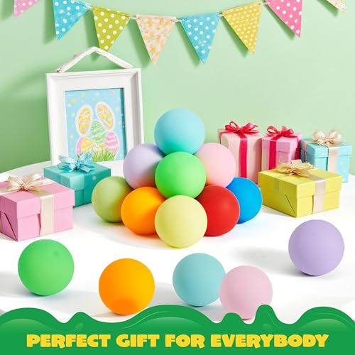 JOYIN - Pack of 9 Slow Recovery Stress Balls, Soft Sensory Toys for Adults, Manual Therapy Balls for Anxiety Management, Great for Gifts