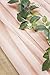 Ling's moment 10Ft Light Peach Sheer Table Runner for Rustic Boho Wedding Party Bridal Shower Decorations