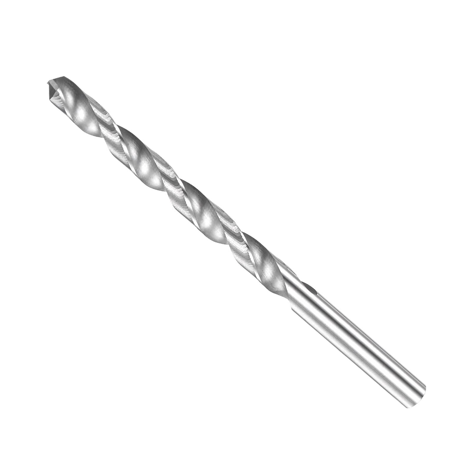 CoCud Solid Carbide Drill Bits, 3.8mm Diameter, K35 Tungsten Carbide Straight Shank Twist Drill Bits - (Applications: for Stainless Steel Alloy), 1-Piece