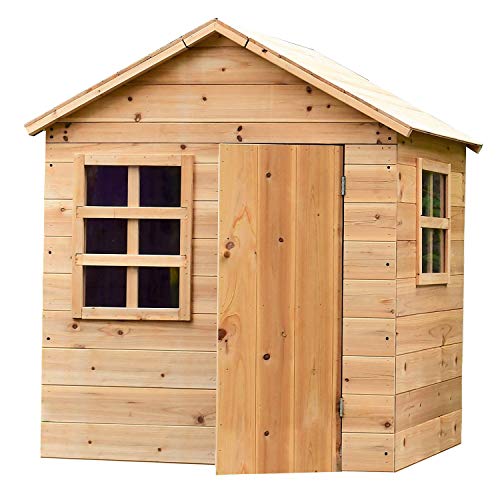 Big Game Hunters Evermeadow House Maison de Jardin, Maison de Jeux pour Enfants en Bois Maisonnette Enfants