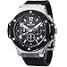 Megir Men's Sport Silicon Band Chronograph and Calendar Function Luminous Quartz Wrist Watch