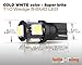T10 Wedge Type - W5W 194 168 5050 5-SMD Cool White LED 12V Interior Car Light Bulbs - Pack of 10 - Direct Replacment and Reverse - Auto - RV - Used For Signal, Dome, Trunk, Dashboard, Parking Lights
