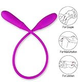 Odeer-7 Vibration USB Charge Waterproof Dual Motor Silicone G-Spot Clitoris and Prostate Masturbation Vibrator Sex Toy for Adults - Massager for Women or Couples Best Gift Valentine's Gift