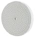 Buffing Wheels for Bench Grinder - 8 Inch Extra Thick Buffing Wheel Fine Cotton Sewn Rigid Treated Spiral with a 1/2” Center Arbor Hole - 80 Ply Polishing Wheel for Bench Grinder – by Drixet