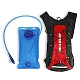 Hydration Pack Backpack 2L 70oz Water Bladder - Lightweight Bag With an Extra Storage Pocket - Perfect for Outdoor Activities Hiking, Camping, and Sports - Suitable for Men and Women - Easy To Use.