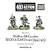 Warlord Games WGB-LSS-14, Waffen SS Cavalry NCO & LMG 1942-45, 28mm Bolt Action Wargaming Miniatures