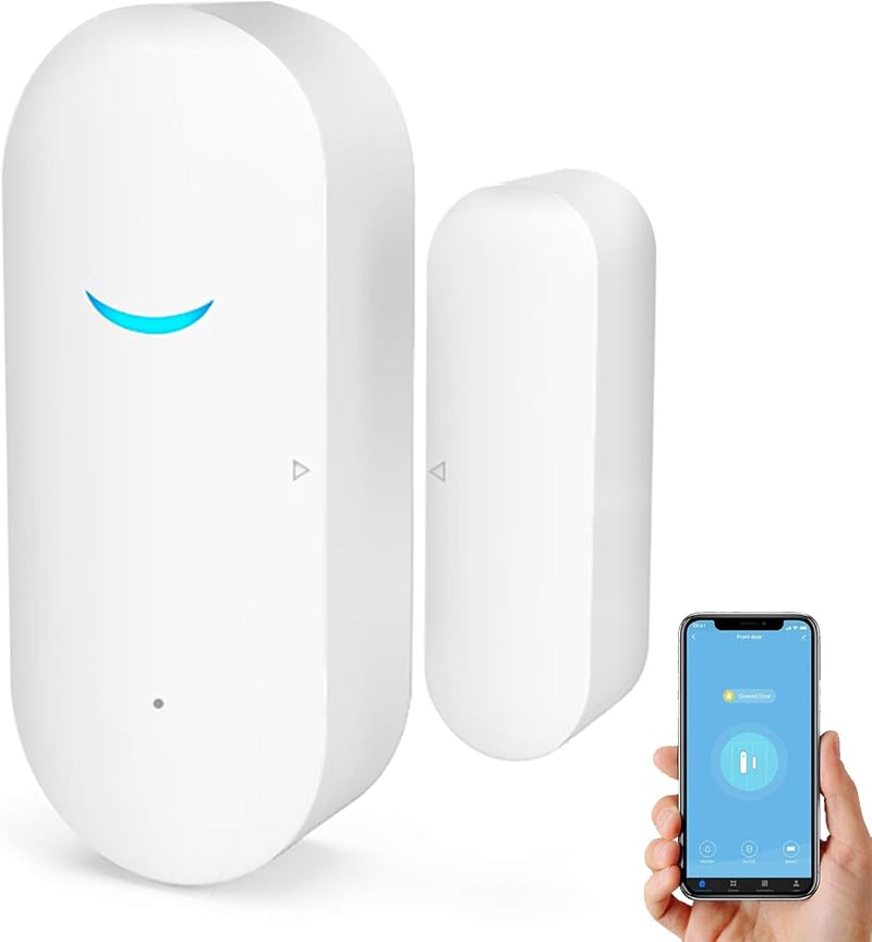 SENCKIT WiFi Door Window Sensor Tuya Alarm No Hub Required Alexa Google