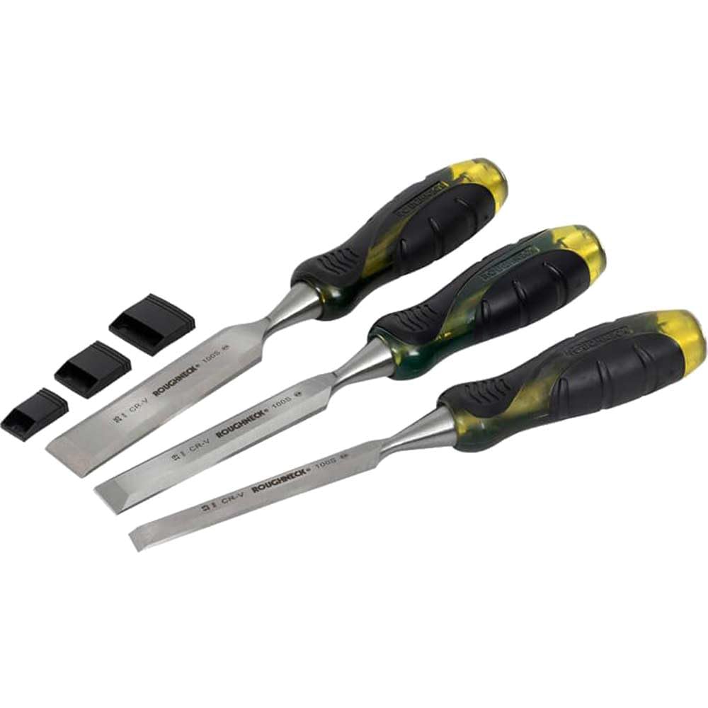 Roughneck ROU30153 Bevel Edge Chisel Set - 3 Piece