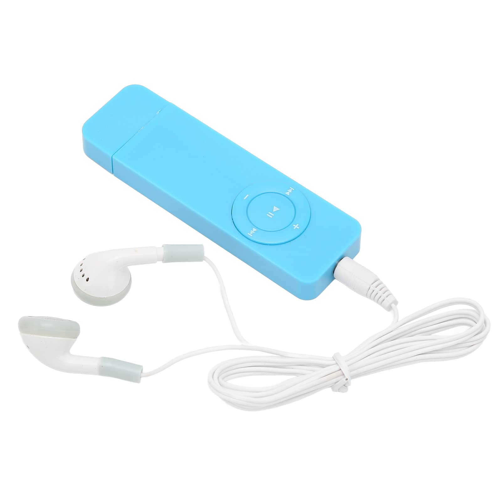 ASHATA MP3 Player, Portable Digital Lossless Music MP3 Player, Portable HiFi Sound Mp3 Music Player, E-Book Listen To Novels Mini Player, for Students Kids(Blue)