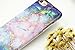Iphone 7 Case, IiEXCEL Marble Design, IMD Frosted Series Colorful Gem Blue Opal Pattern Anti-scratch Thin Soft TPU Case for Apple Iphone 7 [4.7 inch Display] [ Blue Opal ]