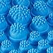 Foot Massage Mat Health Care Acupuncture Shiatsu Circulation Reflexology 2 PCS(Blue)