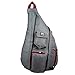 Crossbody - Over Shoulder Backpack by Luck Route  – Compact Sling Bag for Men & Women with Single Strap, Grey