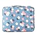 HiDay Floral Print Cosmetic Makeup Bag Travel Toiletry Organizer - Perfect for Your Cheerful Travel
