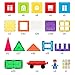 Best Choice Products 250-Piece 3D Magnetic Tile Play Set w/ 4 Figures and Railroad Accessories