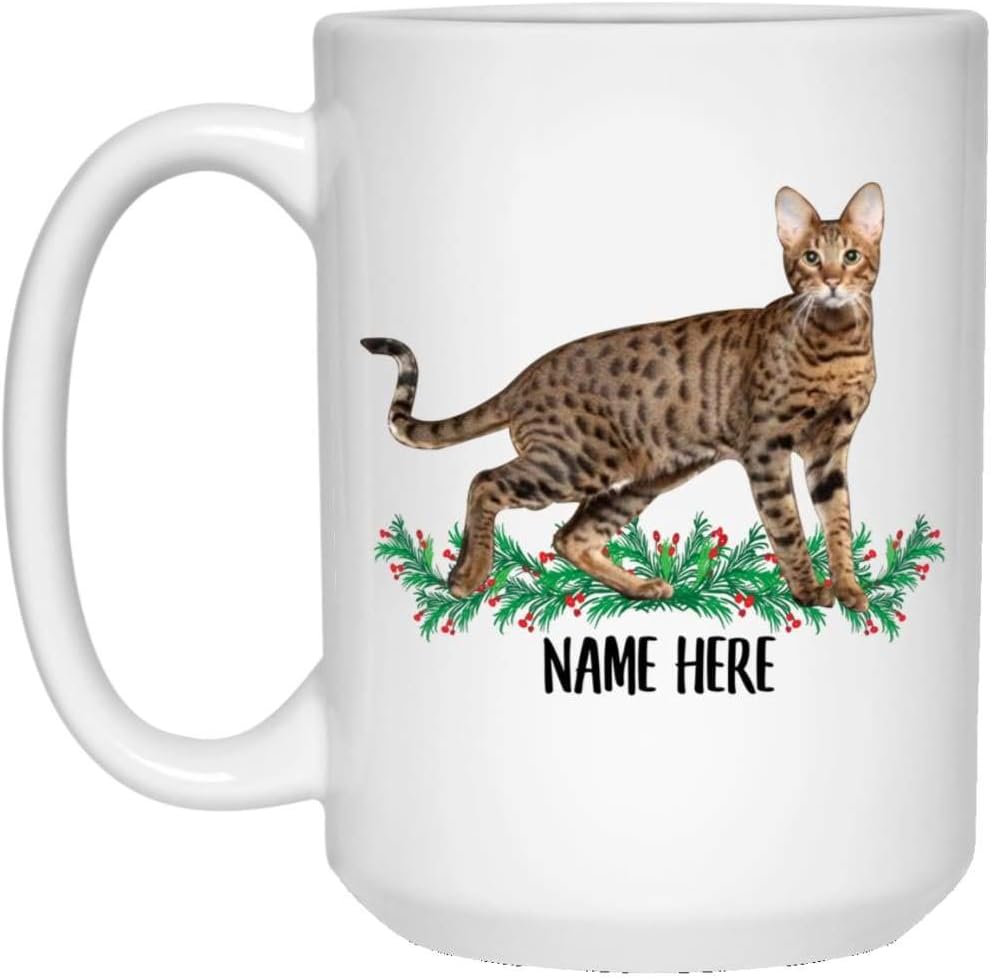 black and white savannah cat