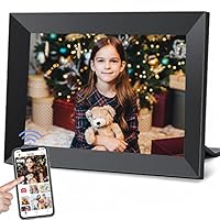 Frameo 10.1 Inch WiFi Digital Picture Frame with 32GB Storage,1280 * 800P IPS HD Touch Screen,Send Photos/Videos from Your Phone Anywhere, Photo Gifts for Parents and Grandparents
