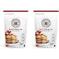 King Arthur Buttermilk Pancake Mix Just Add Water, Sourced Non-GMO, Certified Kosher, 16 Oz (Pack of 2)