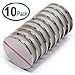 CMS Magnetics - (10 Count, 1.26”x1/16”) Powerful Neodymium Disc Magnets, Strong Disc Rare Earth Magnet for Fridges, Crafts, Iron Filing Demo, Science & DIY Projects