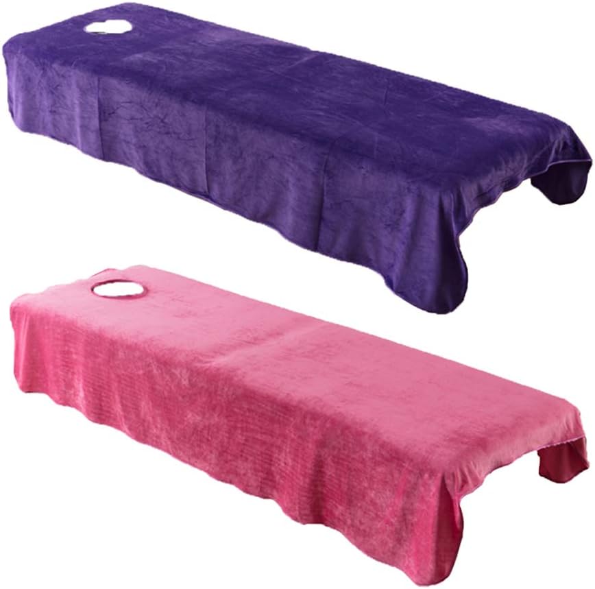 Générique Baoblaze 2X Housse de Drap de Lit pour Table de Massage Housse avec Trou pour Divan de Générique Baoblaze 2X Housse de Drap de Lit pour Table de Massage Housse avec Trou pour Divan de