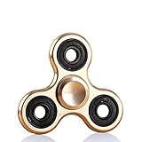 Peyan Aluminum Hand Fidget Work Fast Bearings Relieve Stress Toy Gold