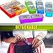 Large Pill Box Organizer Holder - Detachable AM PM Daily Medication Organizer - Weekly Medicine Organizer 2 Times a Day - Vitamin Case Twice a Day