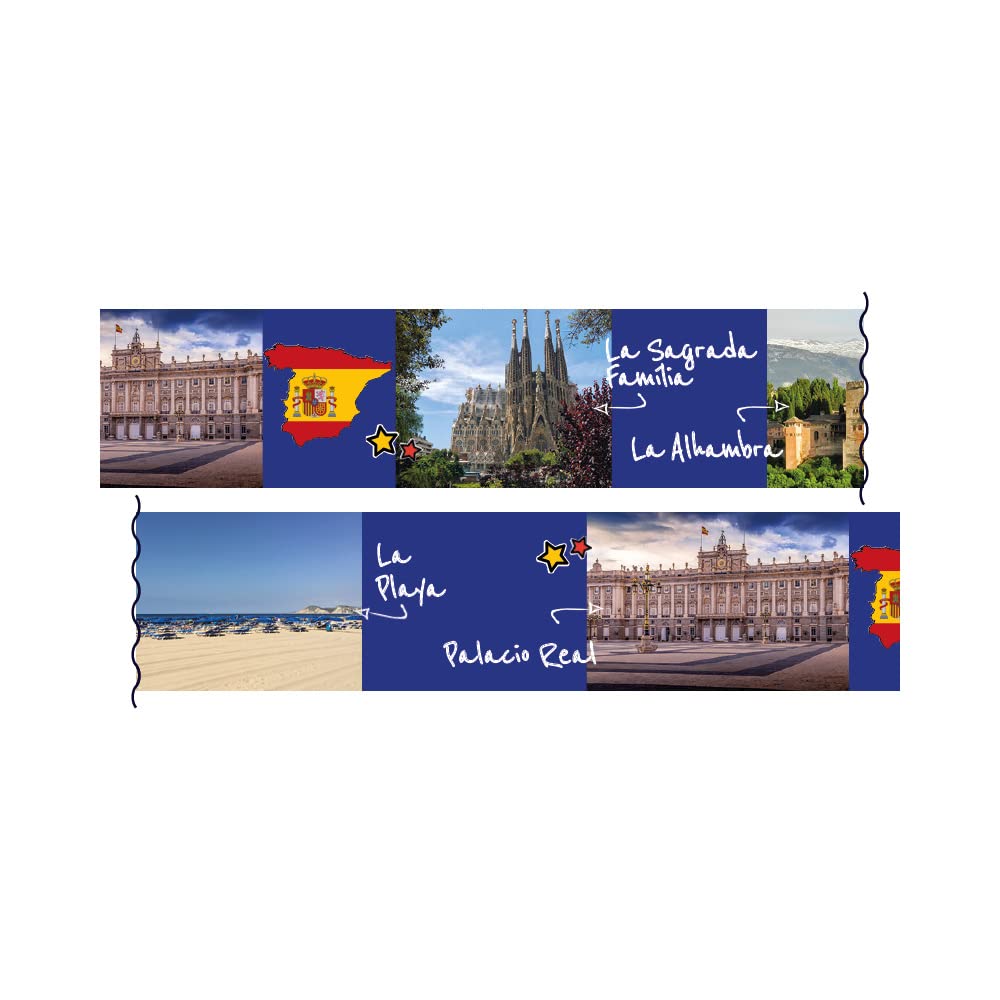 Photographs of Spain Display Borders Classroom Trimmers