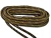 54 Inch Rust w/Black Brown proTOUGH(tm) Heavy Duty Kevlar Reinforced Boot Laces Shoelaces - 2 Pair Pack