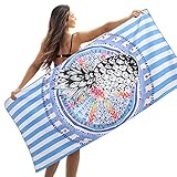 Winthome Beach Towel Thin Quick Fast Dry 35.4" x