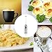 Classique Elite Series Electric Milk Frother & Whisk Beater with Coffee Spoon/Clip