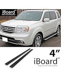 eboard para Tunning 4" de aluminio para 09   15 Honda Pilot Nerf Paso Bares Side Pasos