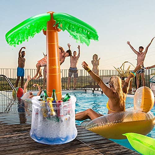 Infltble Plm Tree Cooler 60 Pck Blow Up Kuwit Ubuy
